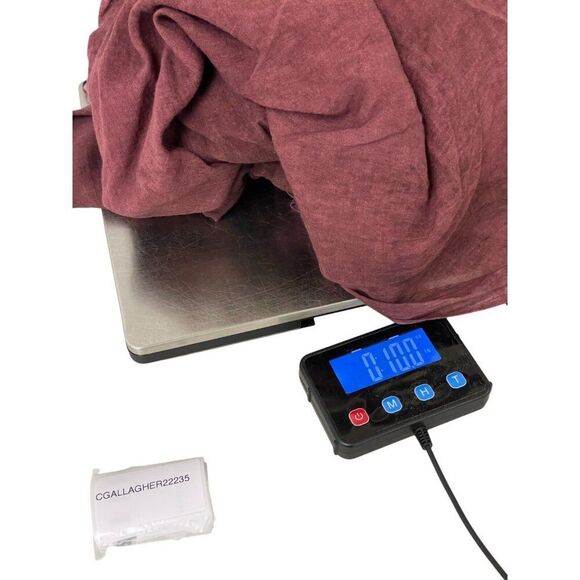 Massimo Dutti Women Dress S Small Red Long Off The Shoulder Printed 6617/717 NWT - Picture 9 of 9